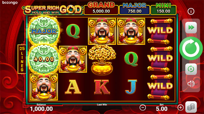 Super Rich God – Discover the Super Rich God slot machine