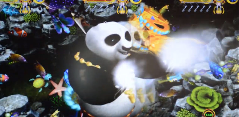 Kung Fu Panda Arcade Game – Panda Fishing Games